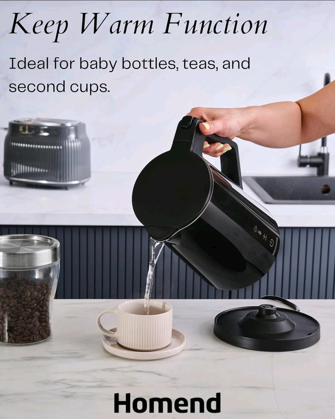 Homend smart touchscreen kettle