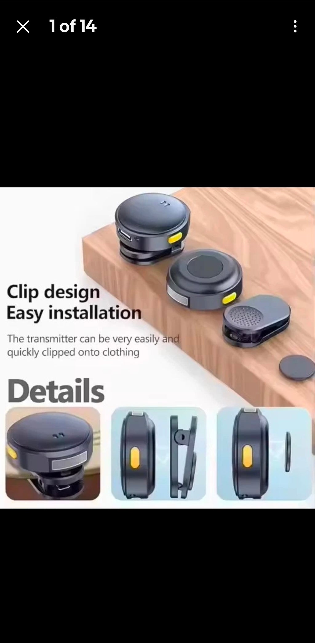 SX21 Magnetic Digital Portable Wireless Microphone