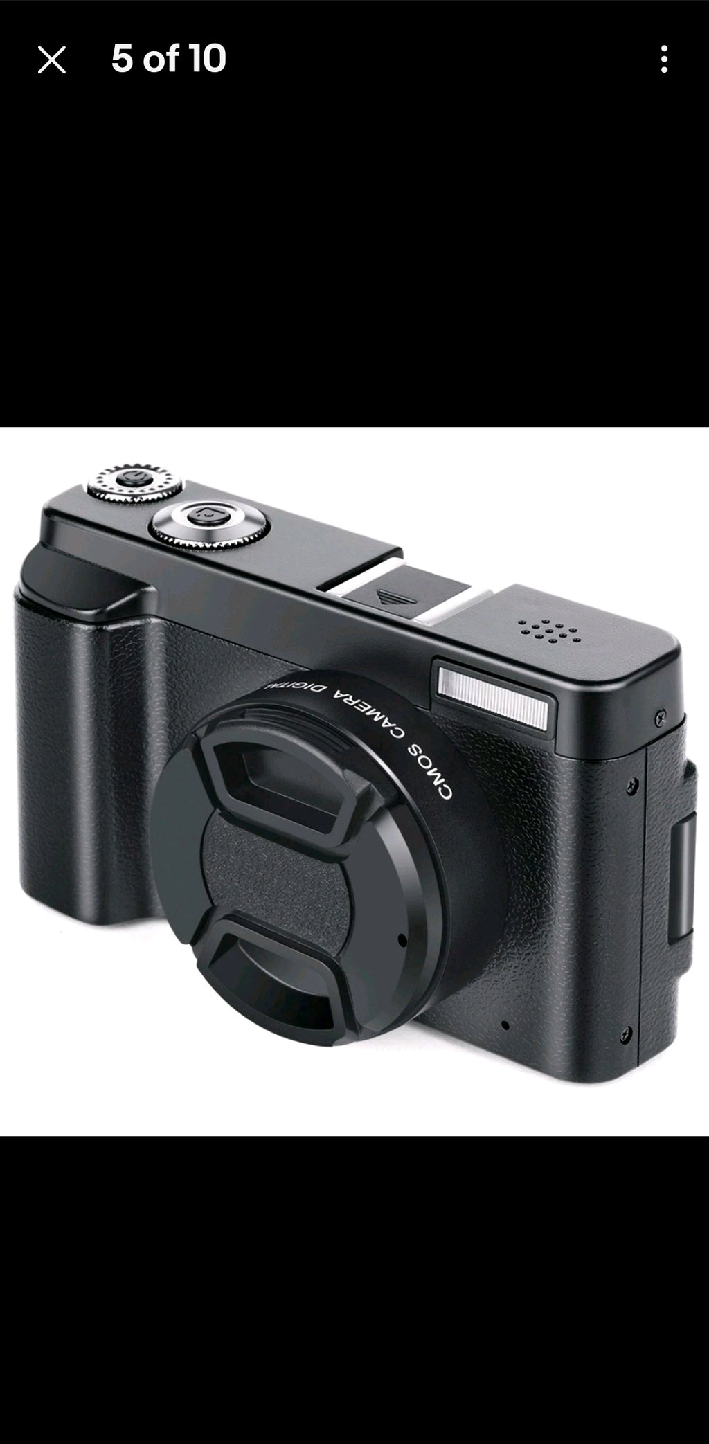 Digital Camera HD 1080P 64MP 2.4'' LCD Display Screen 8X Zoom Anti-Shake Camera