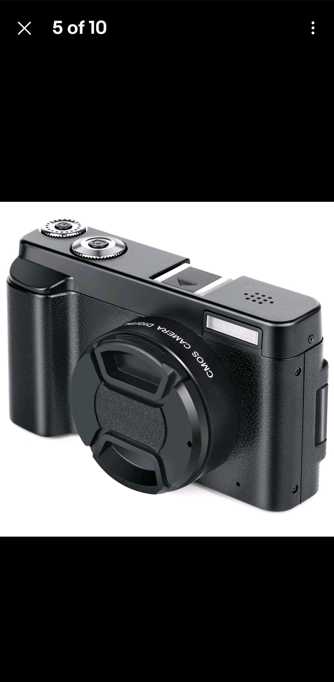 Digital Camera HD 1080P 64MP 2.4'' LCD Display Screen 8X Zoom Anti-Shake Camera