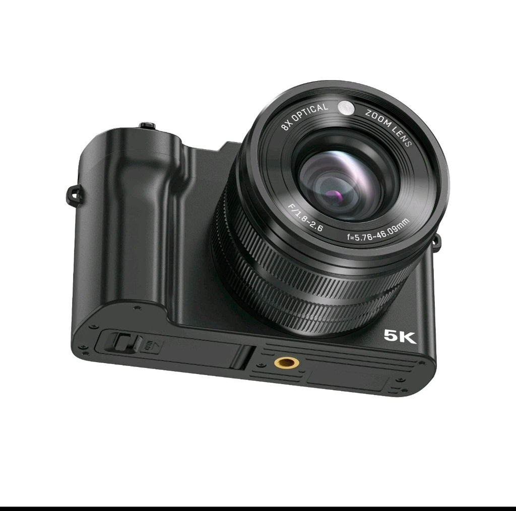 Digital Camera HD 1080P 64MP 2.4'' LCD Display Screen 8X Zoom Anti-Shake Camera