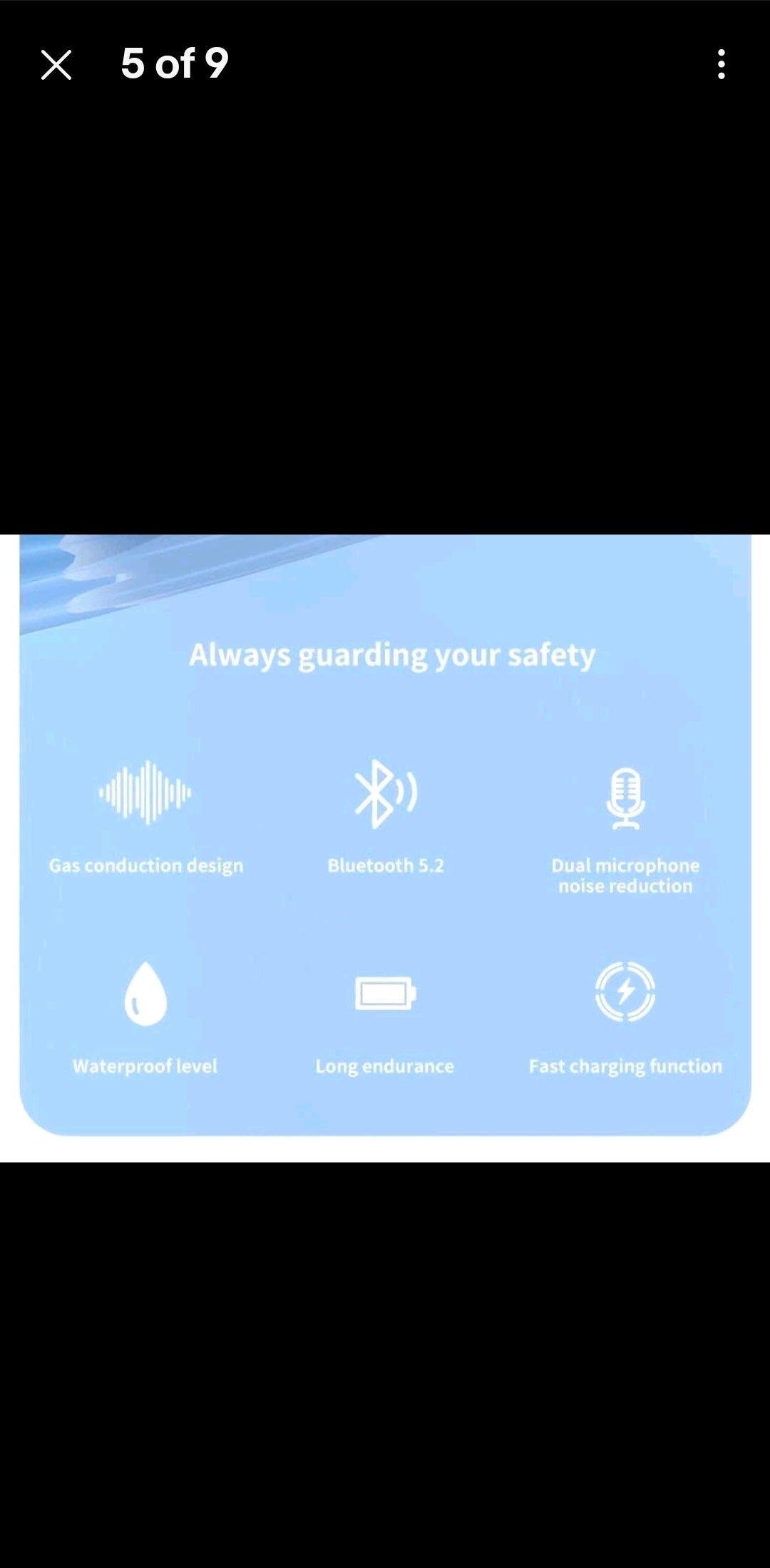 Ultra HD 4K Sunglasses  Sports Glasses  Wireless Bluetooth Glasses