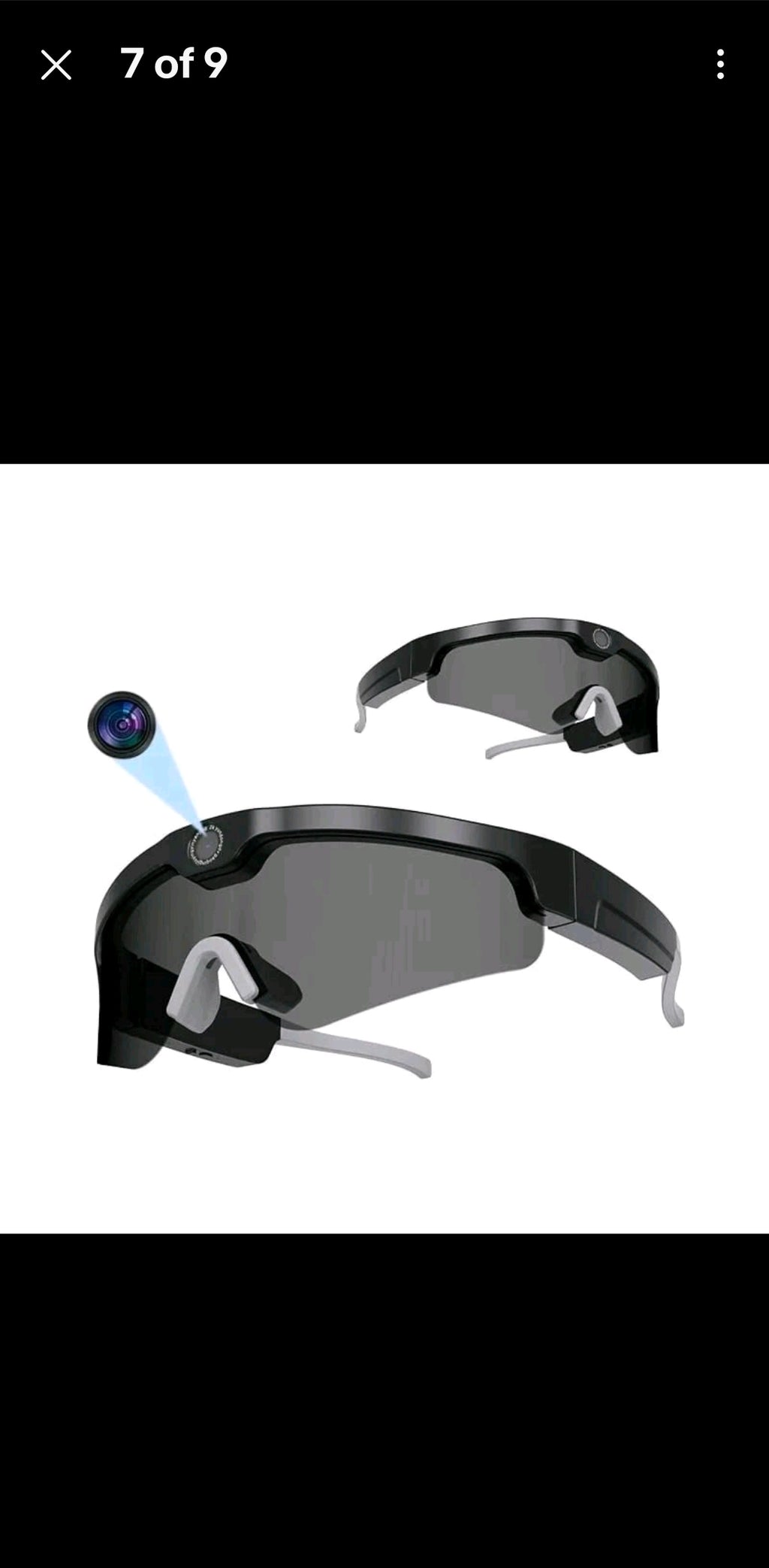 Ultra HD 4K Sunglasses  Sports Glasses  Wireless Bluetooth Glasses