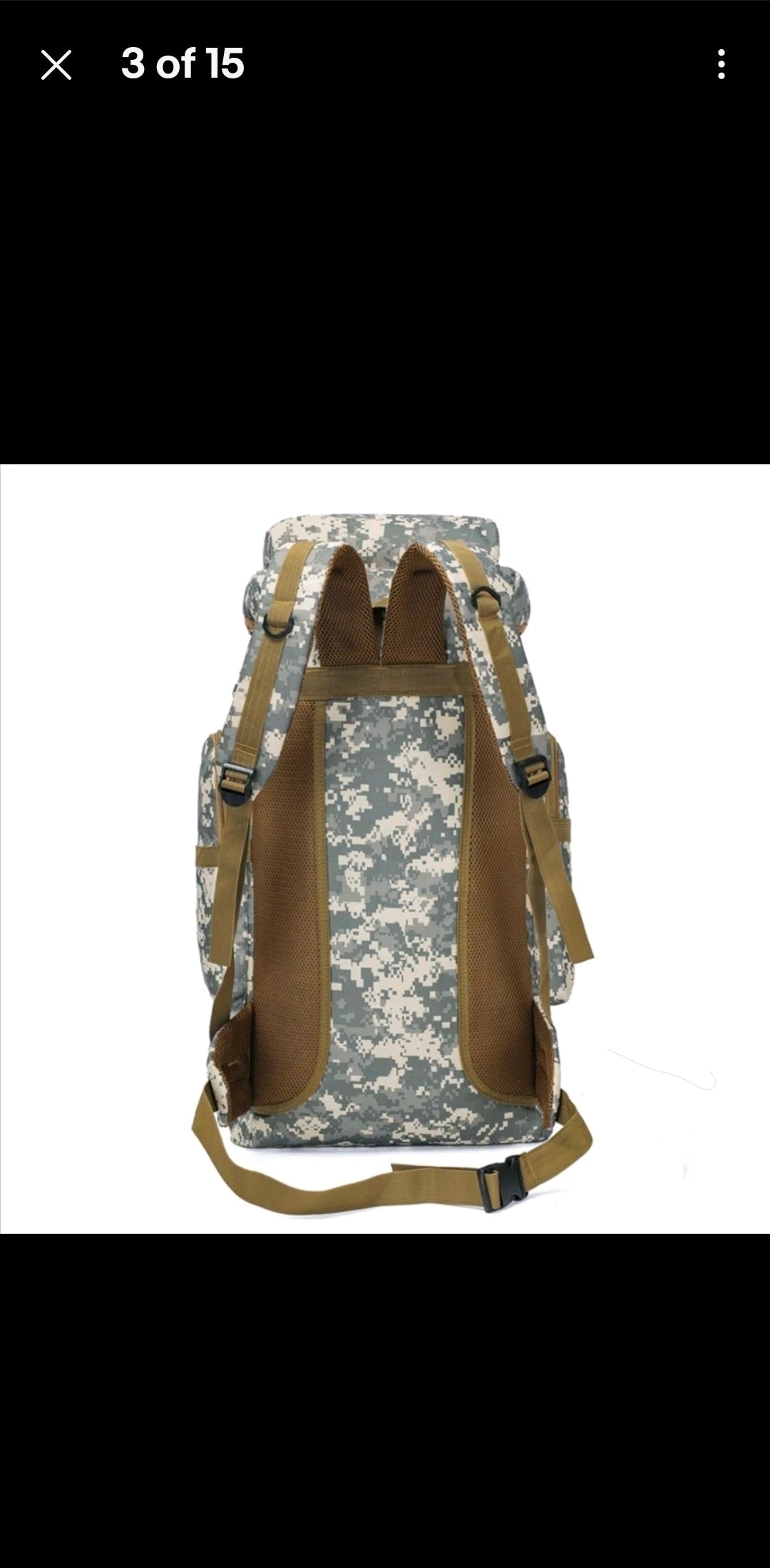 Large 80L Military Style Tactical Camping Hiking Trekking Backpack